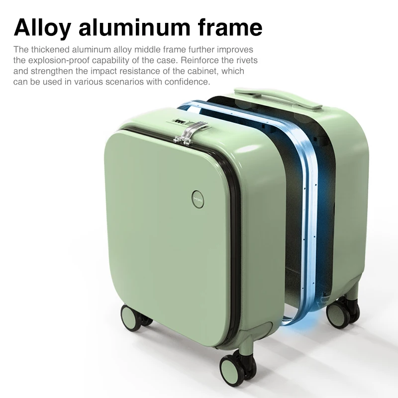 Valise Élégante avec Cadre en Aluminium - 3